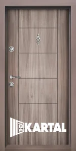 Блиндирана врата модел Т-102, цвят Спарта