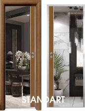 Модел с огледало и МДФ лайсна от двете страни