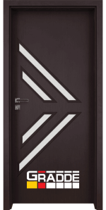 Интериорна врата серия Gradde - paragon 3.4, цвят Рибейра