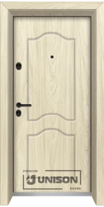 Входна Врата Унисон Optima 3001-P Цвят Избелен Дъб