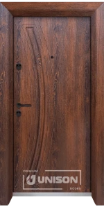 Входна Врата Унисон Optima 3012-P Цвят Японски Бонсай