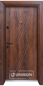 Входна Врата Унисон Optima 3015-P Цвят Японски Бонсай