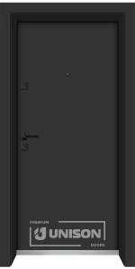 Входна Врата Оптима Симпъл Цвят Антрацит Мат